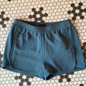 J. Crew Blue Lined Shorts